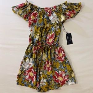 Truth + Wisdom Floral Romper